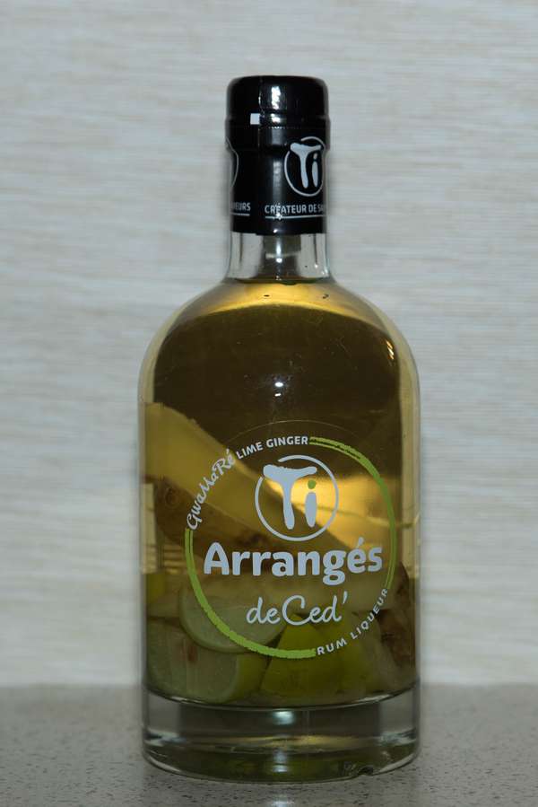Rum Ti Arrangés de Ced' Gwamare Citron Gingembre
