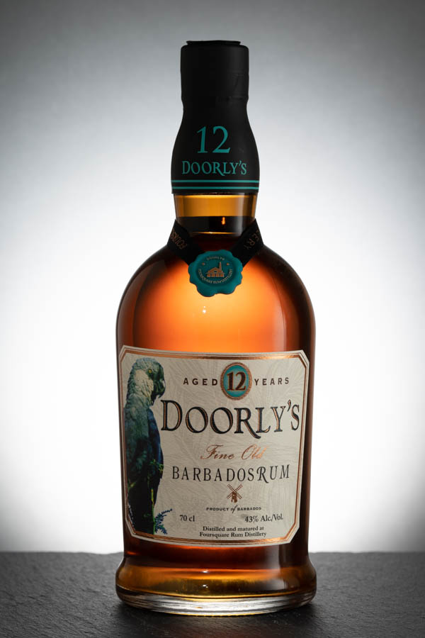 12 years Fine Old Barbados rum