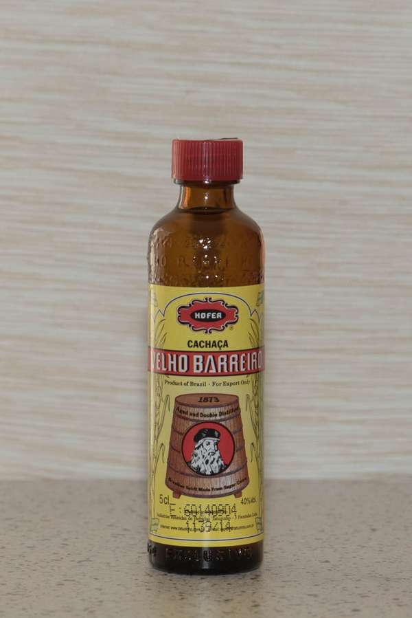 Velho Barreiro Silver Cachaca Mini